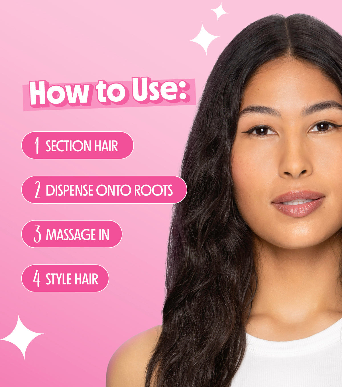 Dark Hair Dry Shampoo Powder