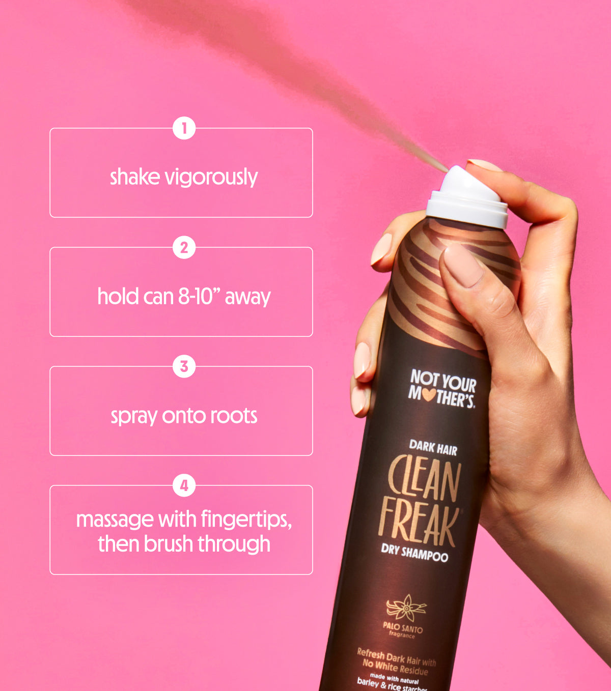 Dark Hair Dry Shampoo